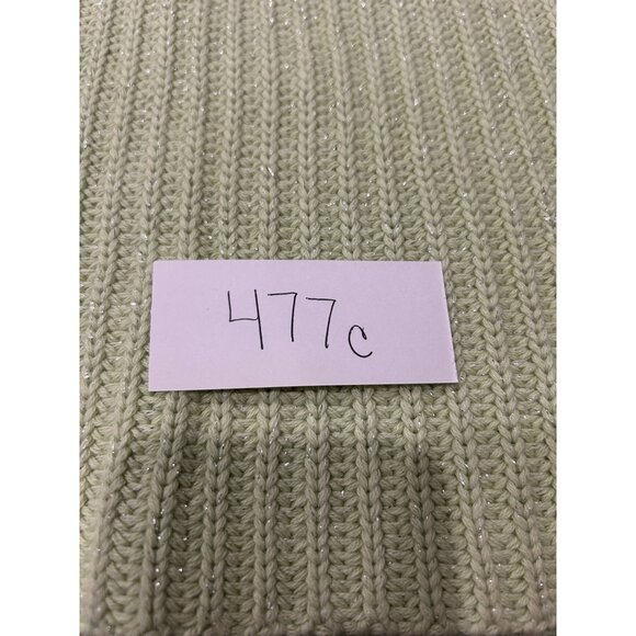 Crazy Horse Liz Claiborne Light Green Ribbed Half-Zip Sweater Sz Medium - Picture 10 of 11